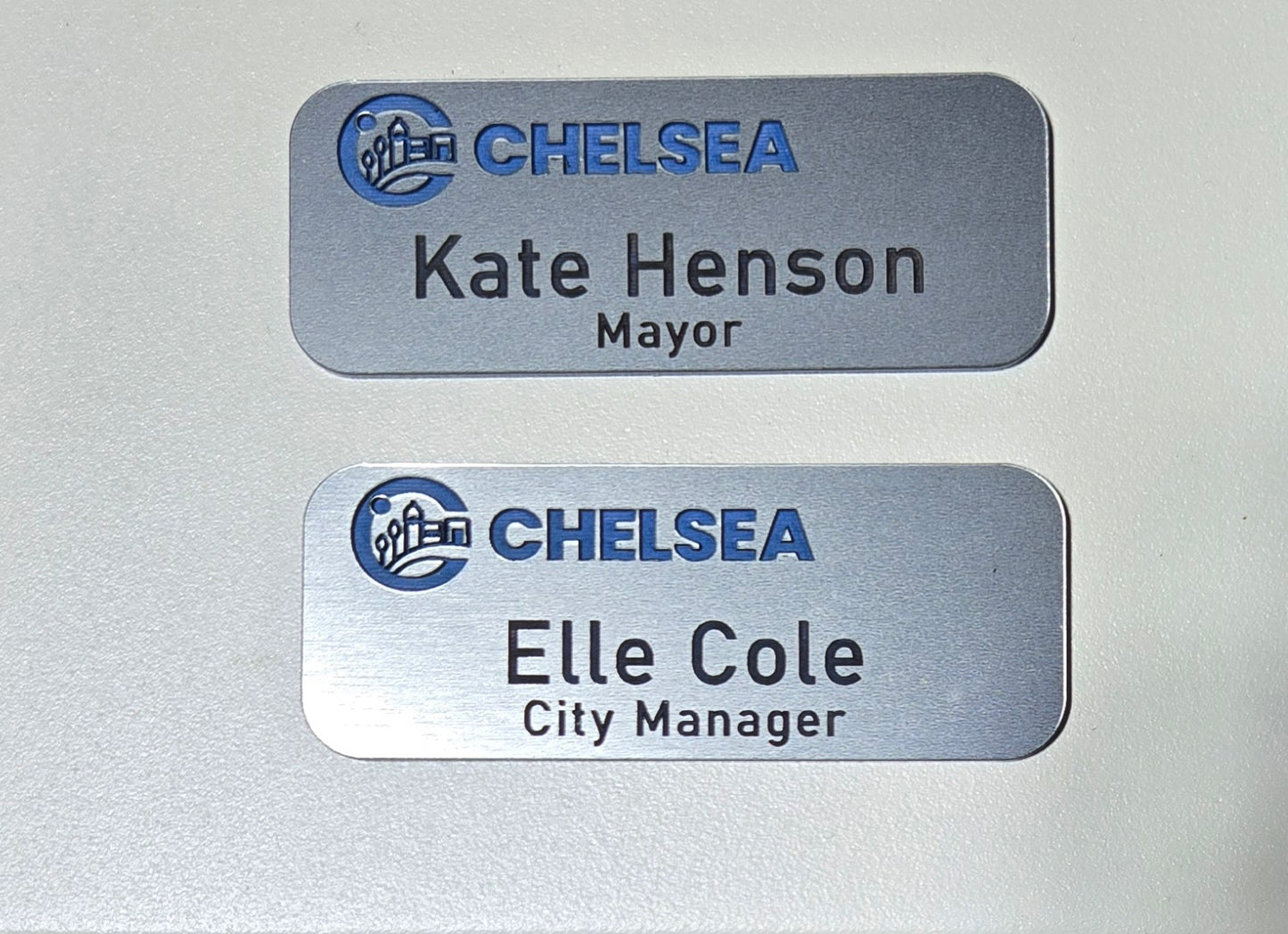 Magnetic Backed Name Tag