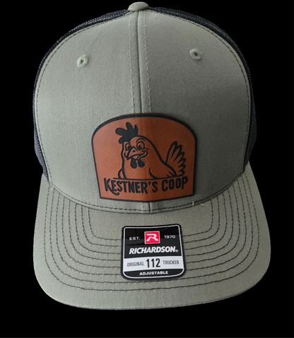 Custom Leatherette or Acrylic Patch Hat