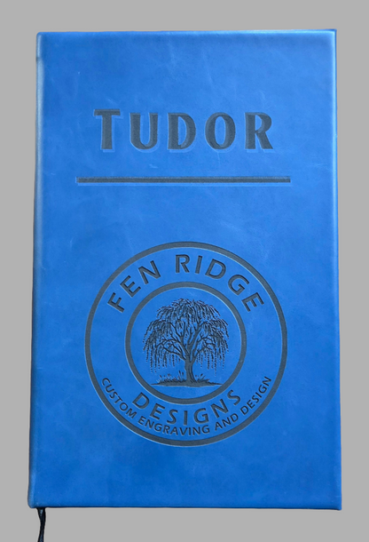 Custom Engraved Leatherette Journal – 5¼" x 8¼" Personalized Notebook