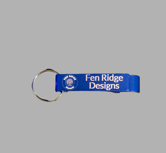 Personalized Aluminum Bottle Opener Keychain – Custom Laser Engraved with Logo and Text.