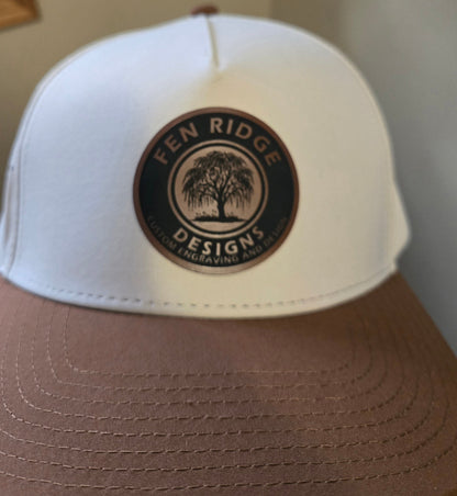 Custom Leatherette or Acrylic Patch Hat