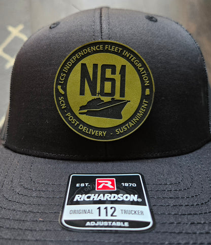 Custom Leatherette or Acrylic Patch Hat