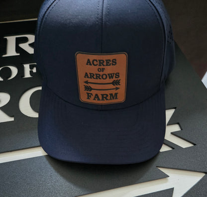 Custom Leatherette or Acrylic Patch Hat