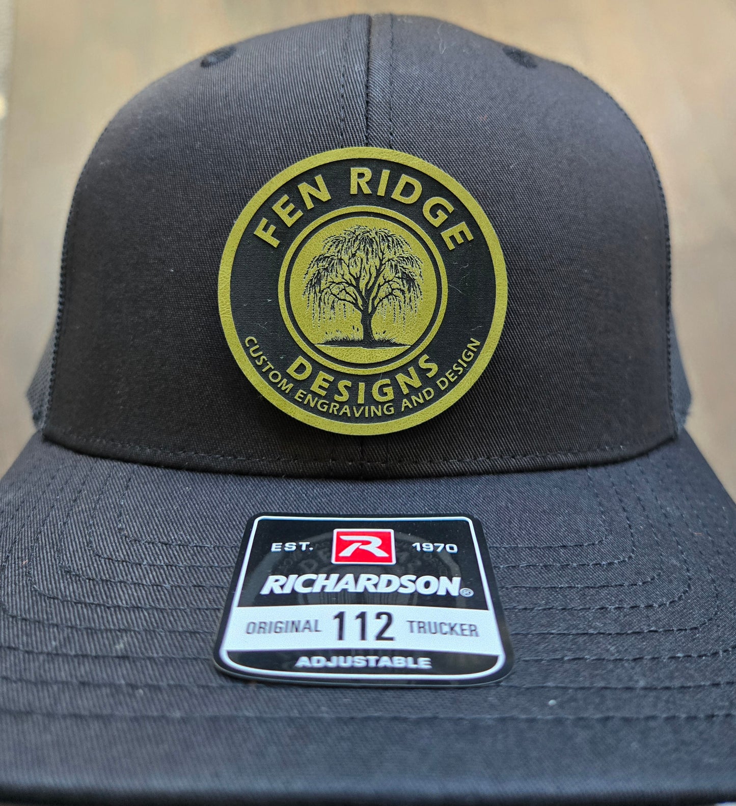 Custom Leatherette or Acrylic Patch Hat