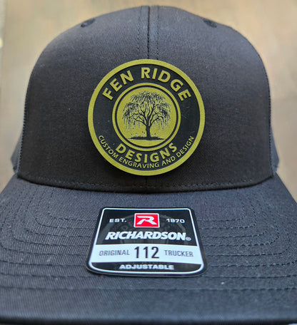 Custom Leatherette or Acrylic Patch Hat