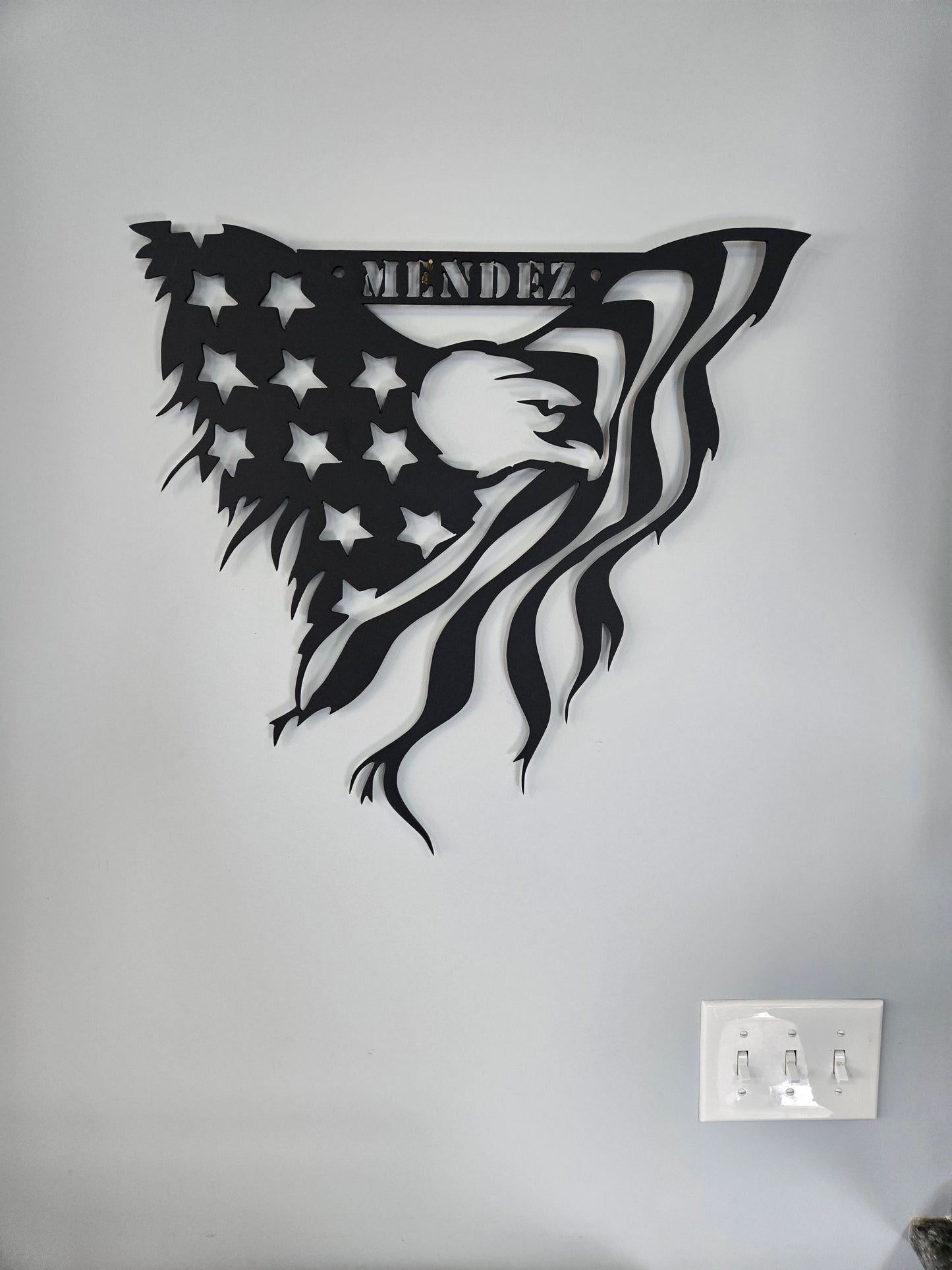 Custom Plasma-Cut Steel Sign – Powder Coated Metal Wall Art for Home, Business, or Gifts