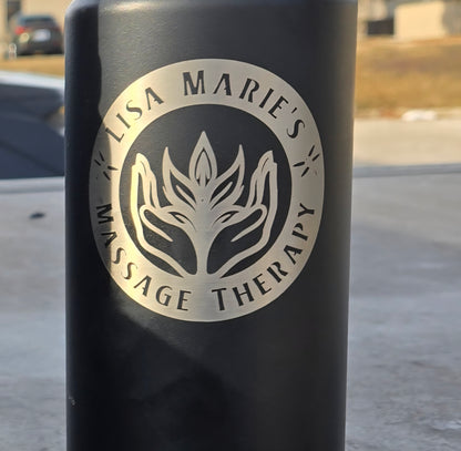 20oz Custom Engraved Stainless Steel Tumbler – Personalized Gift