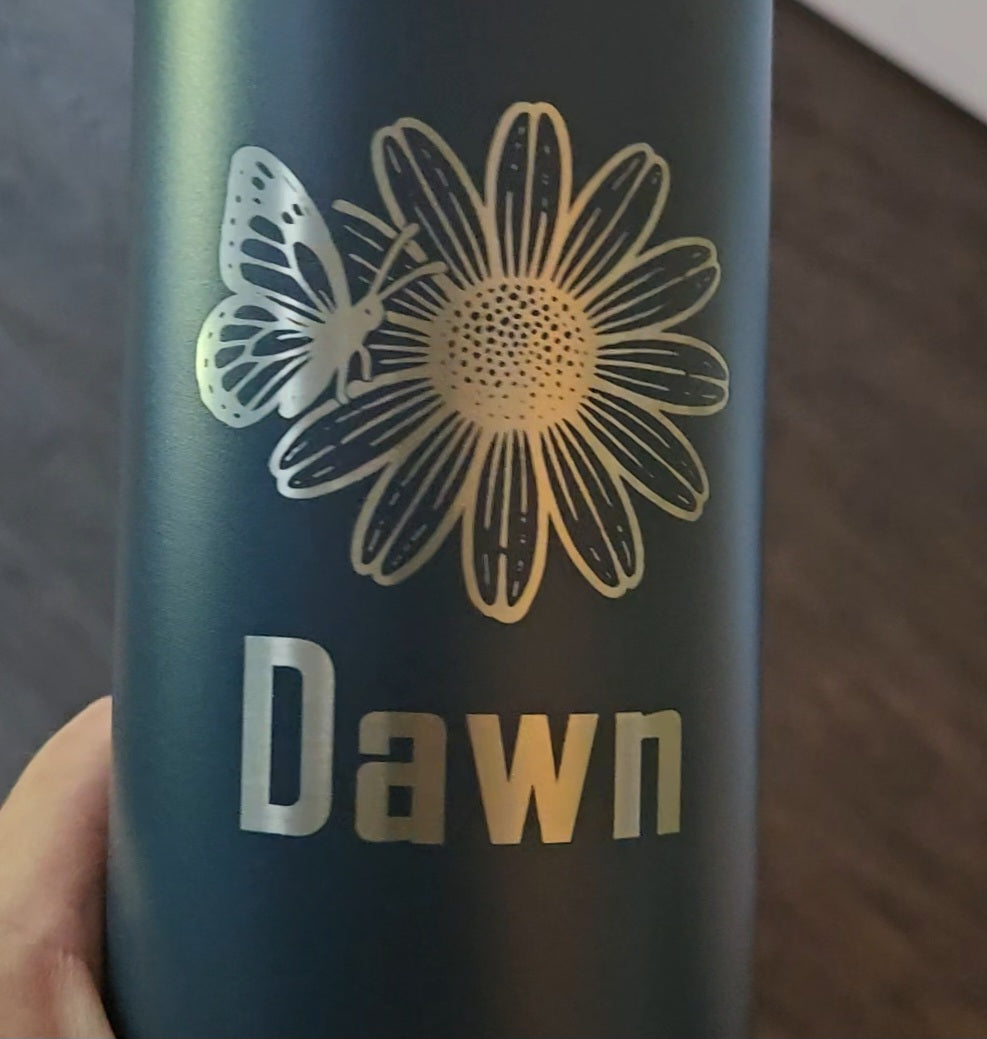 20oz Custom Engraved Stainless Steel Tumbler – Personalized Gift